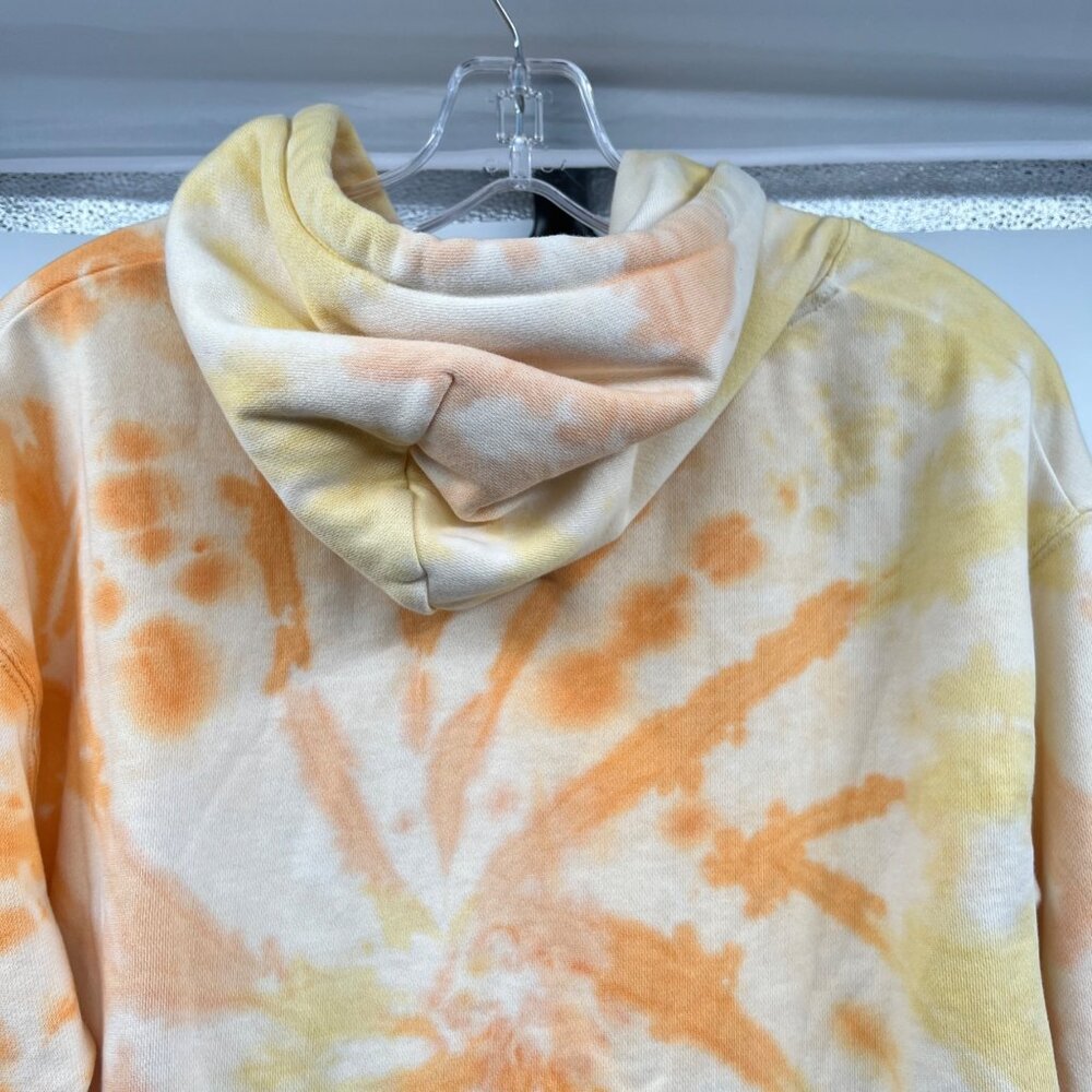 Pura Vida Womens Tie Dye Road Tripper Hoodie Pullover Yellow/Multi Size Small - Picture 6 of 8